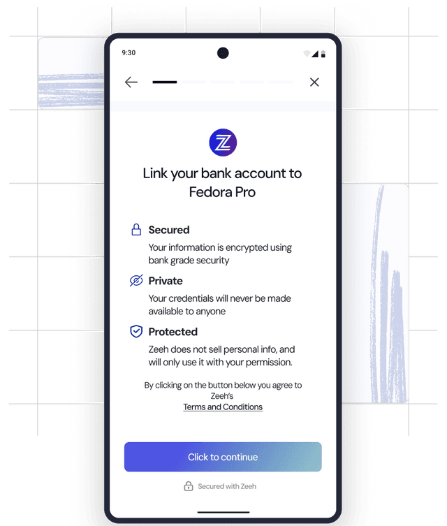 Zeeh Connect (Open Banking / Bank Data Access)